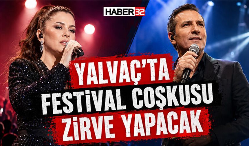 Yalvaç’ta Festival Coşkusu Zirve Yapacak