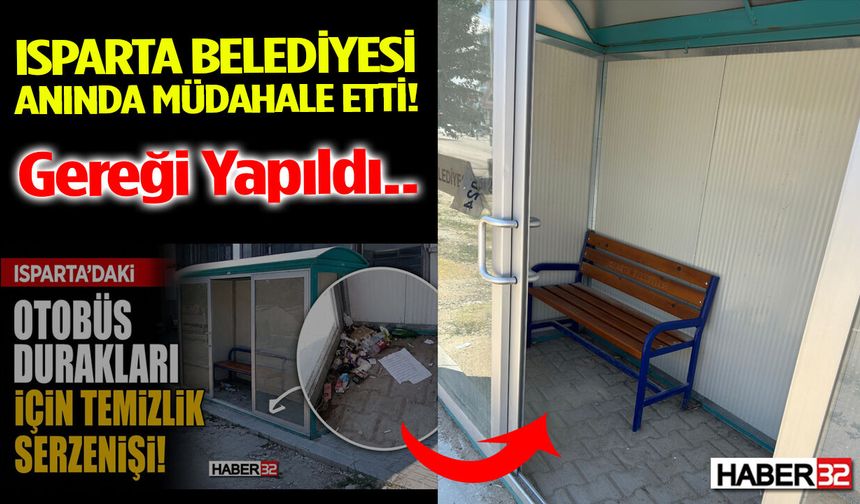 Isparta Belediyesi'nden Hızlı Aksiyon!