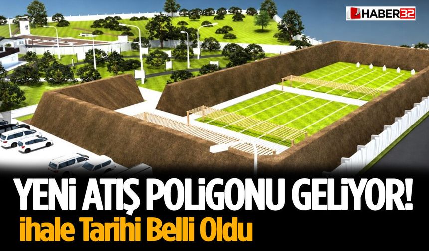 Yeni Atış Poligonu Geliyor! İhale Tarihi Belli Oldu