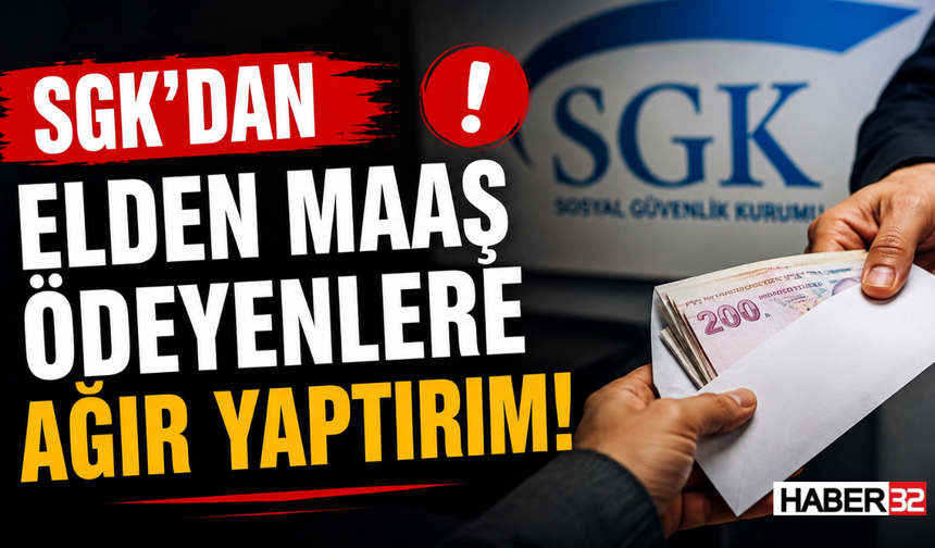 Elden Maaş Ödeyen İşverene 390 Bin Lira Ceza!