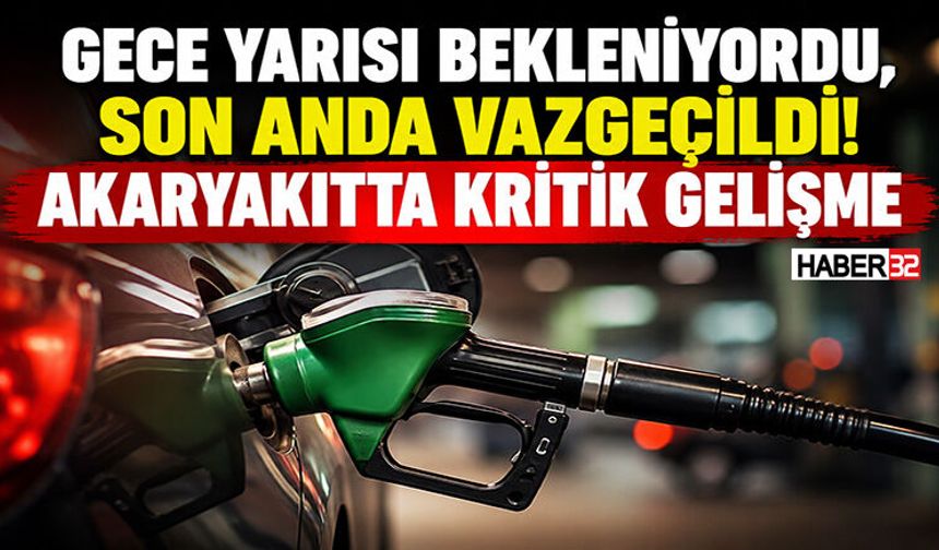 Gece Yarısı Bekleniyordu, Son Anda Vazgeçildi!