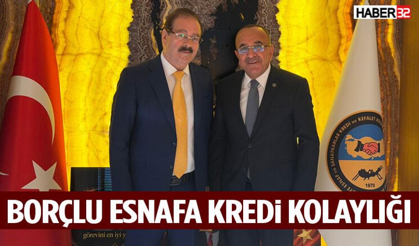 Borçlu Esnafa Kredi Kolaylığı