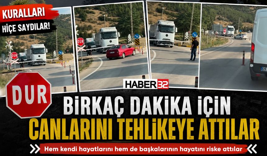 2 Dakika Beklememek İçin Ölümü Göze Aldılar!