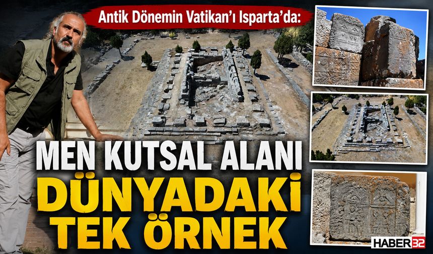 Antik Dönemin Vatikan’ı Isparta’da: Men Tek Örnek!