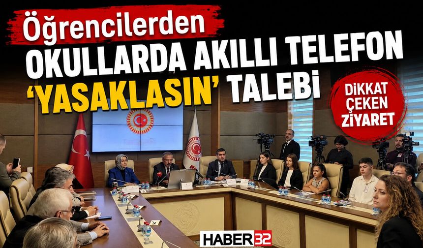 Öğrencilerden "Okullarda Akıllı Telefon Yasaklasın" Talebi