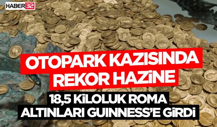 Otopark Kazısında Rekor Hazine