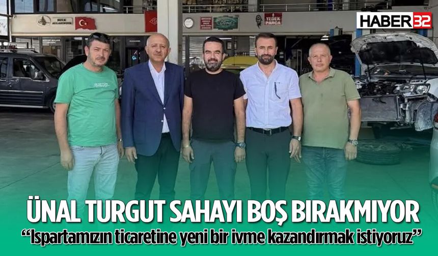 Ünal Turgut Sahayı Boş Bırakmıyor