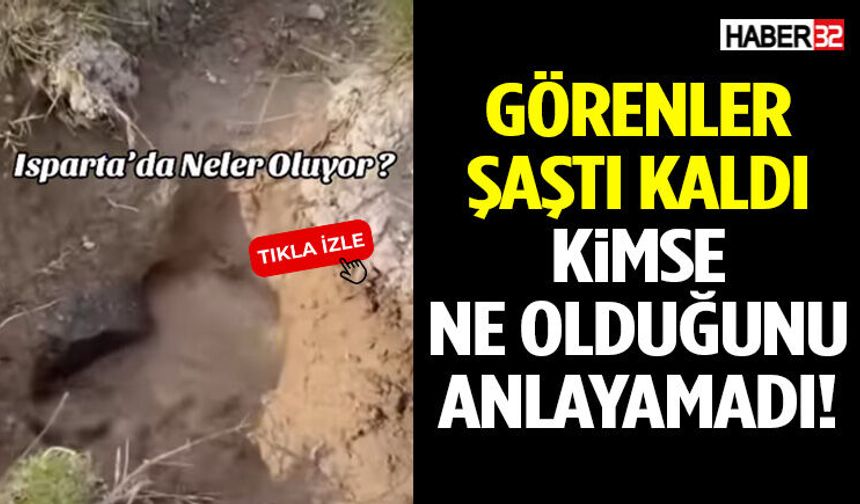 Görenler Şaştı Kaldı! Kimse Ne Olduğunu Anlayamadı
