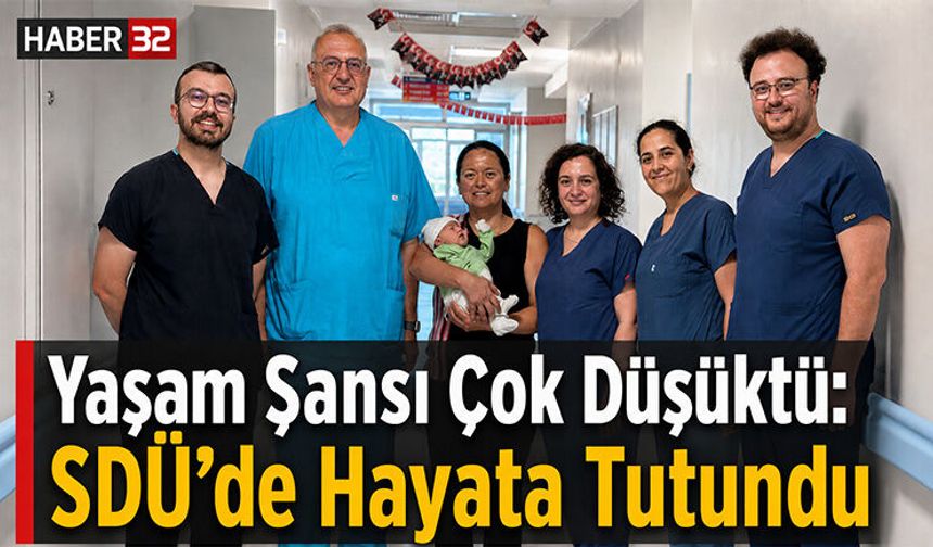 Yaşam Şansı Çok Düşüktü: SDÜ’de Hayata Tutundu