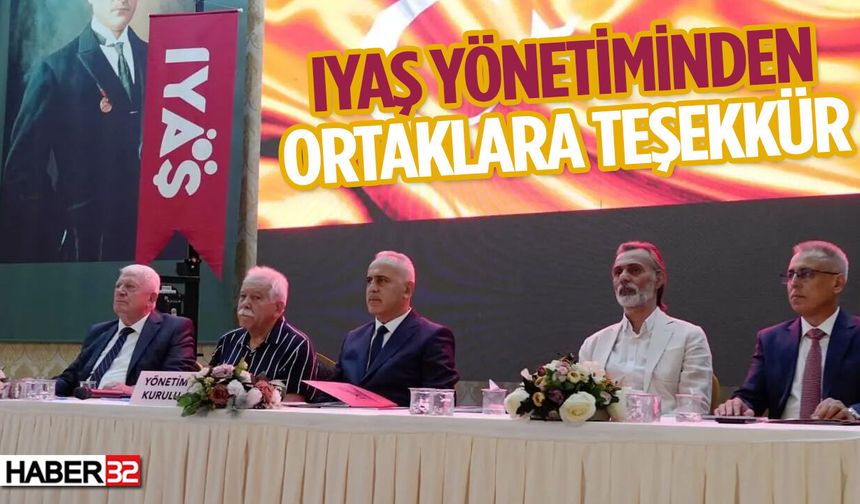 IYAŞ'tan Ortaklara Teşekkür