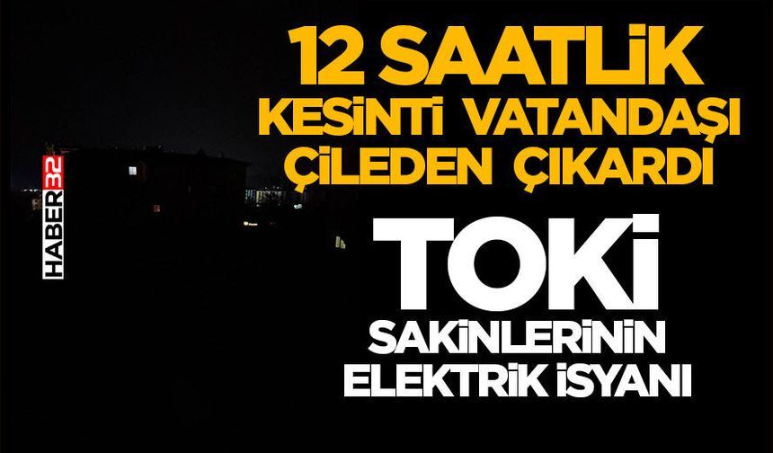 12 Saatlik Kesinti Vatandaşı Çileden Çıkardı