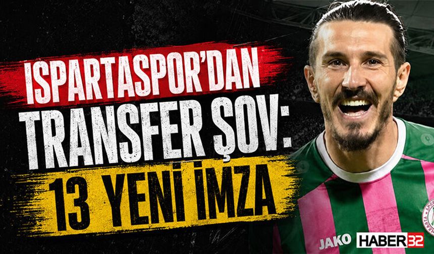 Ispartaspor’dan Transfer Şov: 13 Yeni İmza