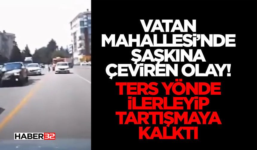 Vatan Mahallesi’nde Şaşkına Çeviren Olay!