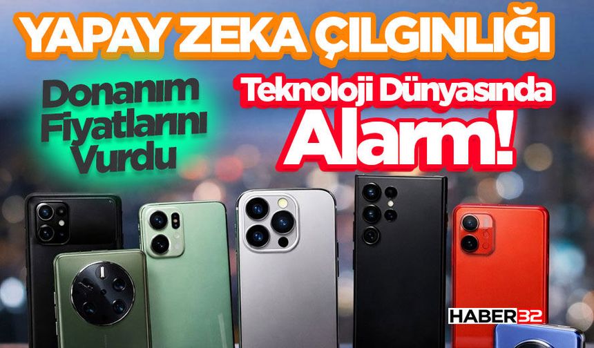 Yapay Zeka Çılgınlığı  Donanım Fiyatlarını Vurdu