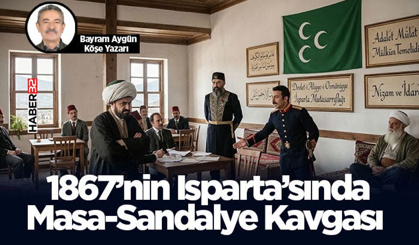 1867’nin Isparta’sında Masa-Sandalye Kavgası