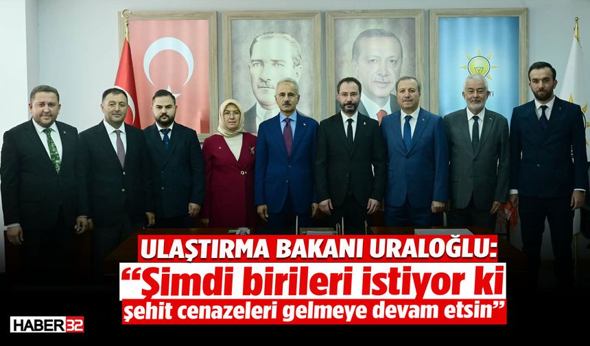 Ulaştırma Bakanı Uraloğlu Isparta'ya Geldi