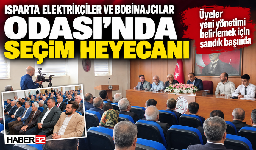 Elektrikçiler ve Bobinajcılar Odası’nda Seçim Heyecanı