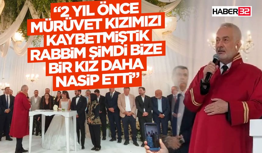 “2 yıl önce mürüvet kızımızı kaybetmiştik rabbim şimdi bize bir kız daha nasip etti”