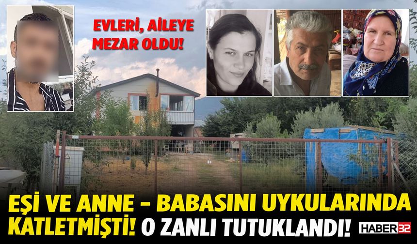 Uykuda 3 Kişiyi K*tleden Zanlı Tutuklandı!