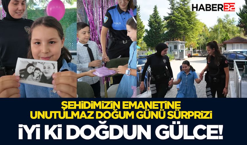 Şehidimizin Emanetine Unutulmaz Doğum Günü Sürprizi