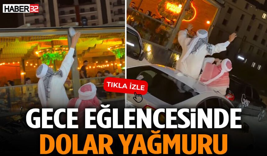 Isparta'da Gece Eğlencesinde Dolar Yağmuru!