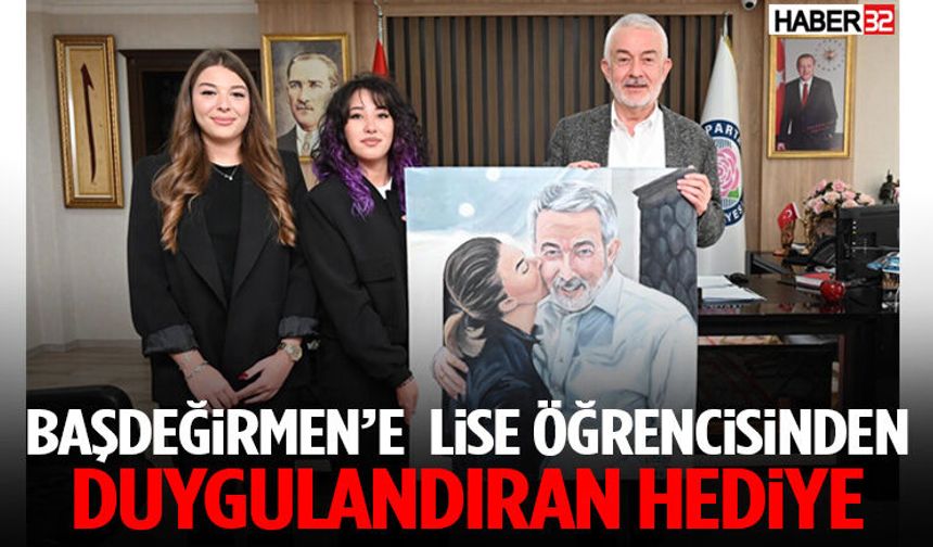 Başdeğirmen’e Lise Öğrencisinden Duygusal Hediye