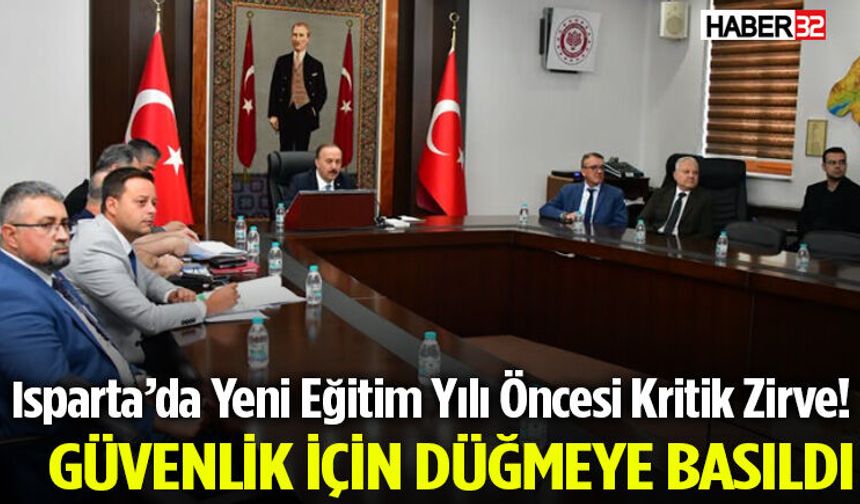 Güvenlik İçin Düğmeye Basıldı!