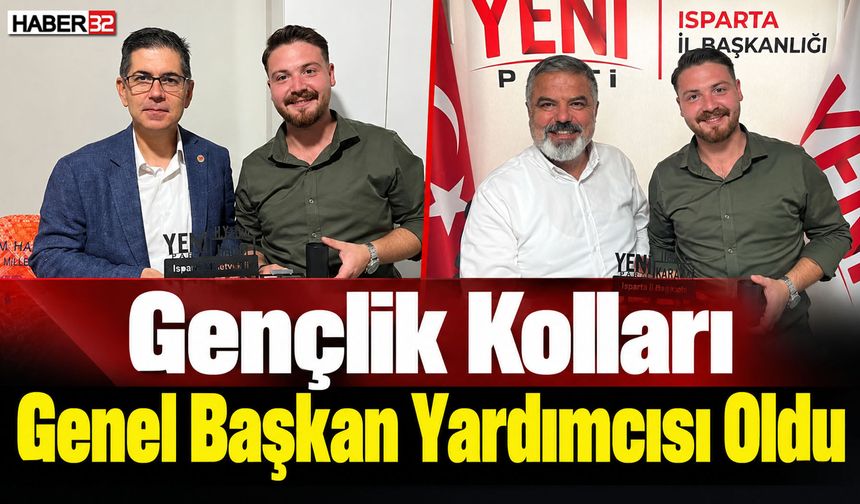 Gençlik Kolları Genel Başkan Yardımcısı Oldu!