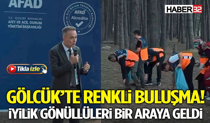Gölcük’te Renkli Buluşma! İyilik Gönüllüleri Bir Araya Geldi