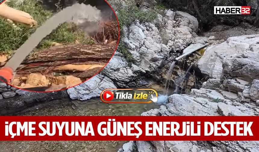 İçme Suyuna Güneş Enerjili Destek