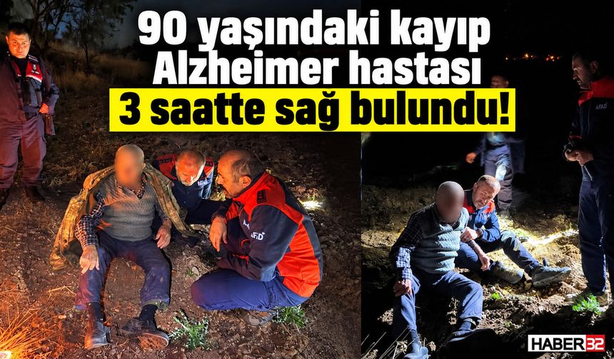 90 Yaşındaki Alzheimer Hastası Adam 3 Saatte Sağ Bulundu!