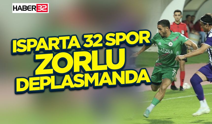 Isparta 32 Spor Zorlu Deplasmanda