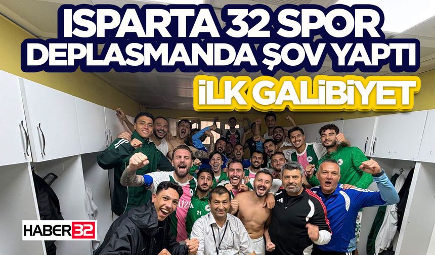 Isparta 32 Spor Deplasmanda Şov Yaptı