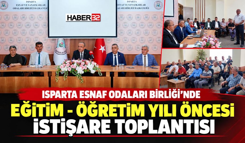 IESOB'da Eğitim - Öğretim Yılı Öncesi İstişare Toplantısı