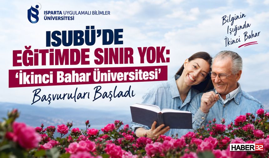 ISUBÜ'de, 'İkinci Bahar Üniversitesi' Başvuruları Başladı