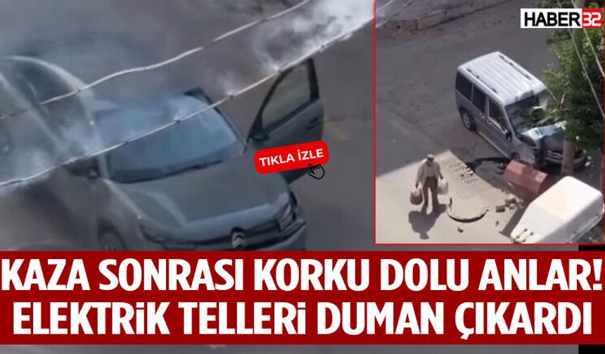 Isparta’da Kaza Sonrası Korku Dolu Anlar!
