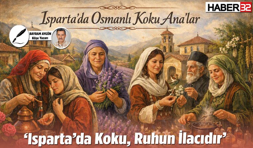 'Isparta’da Koku, Ruhun İlacıdır'