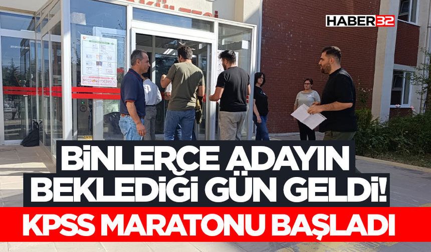 Binlerce Adayın Beklediği Gün Geldi!
