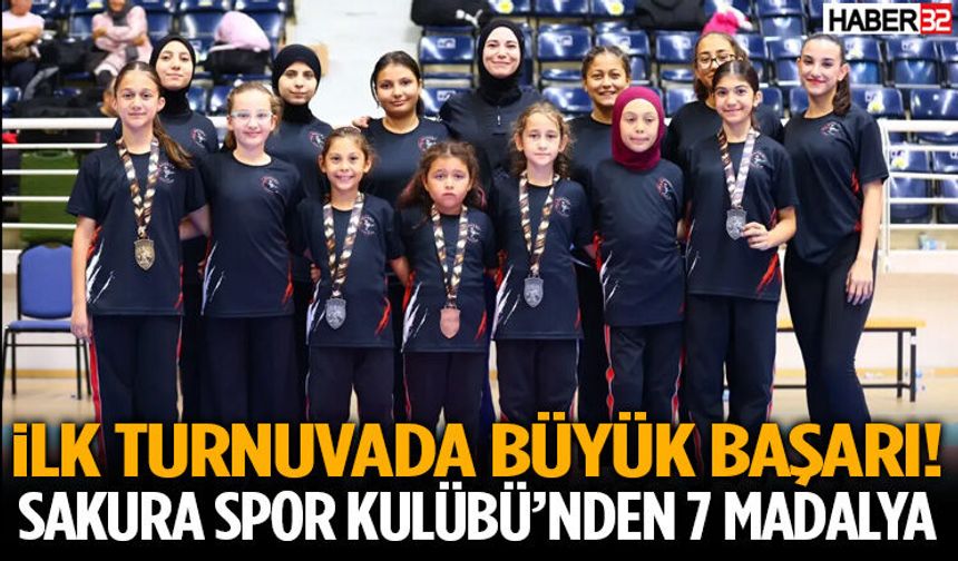 İlk Turnuvada Büyük Başarı! 7 Madalya Aldılar