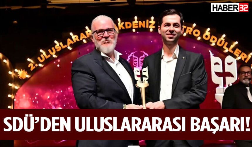 SDÜ’den Uluslararası Başarı!