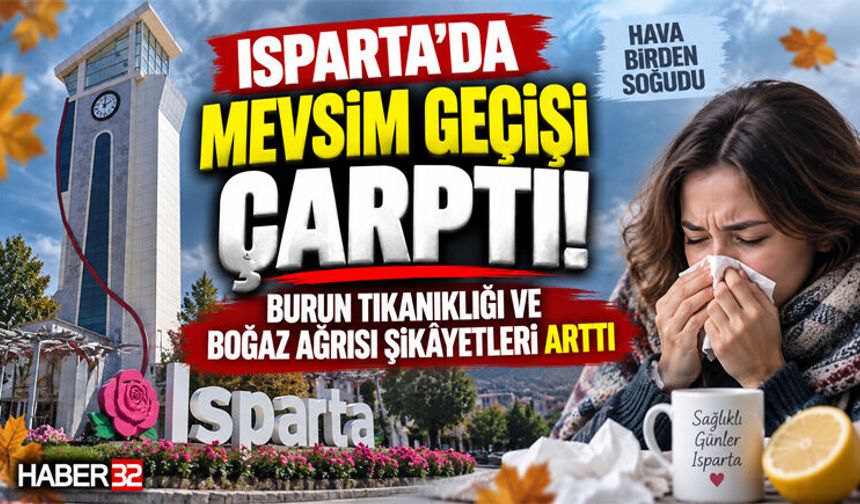 Burun Tıkanıklığı ve Boğaz Ağrısı Şikâyetleri Arttı
