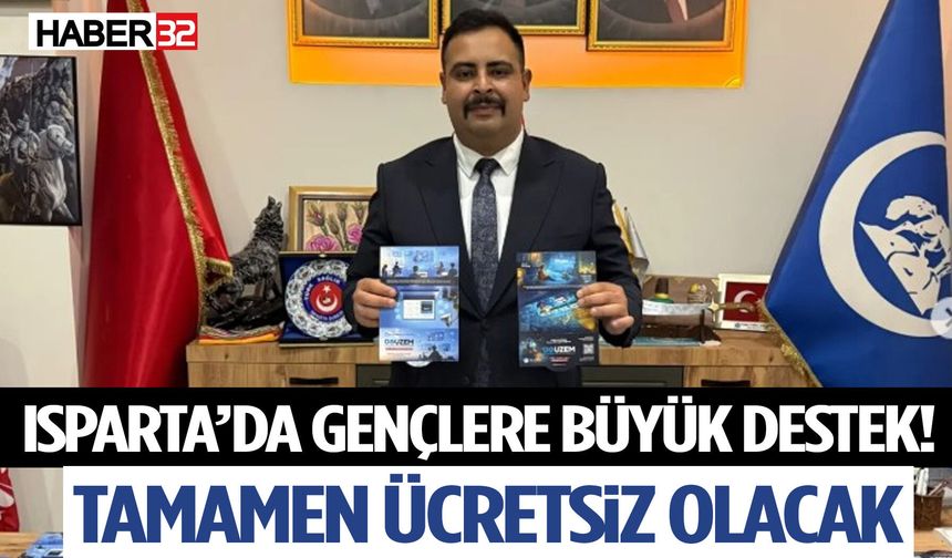 Isparta Ülkü Ocakları'ndan Gençlere Büyük Destek!