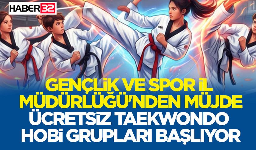 Ücretsiz Taekwondo Hobi Grupları Başlıyor!