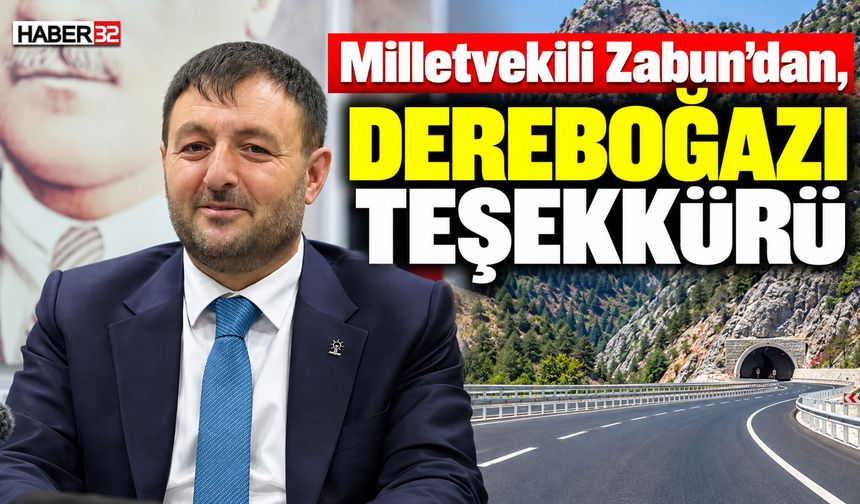 Zabun'dan, Dereboğazı Teşekkürü