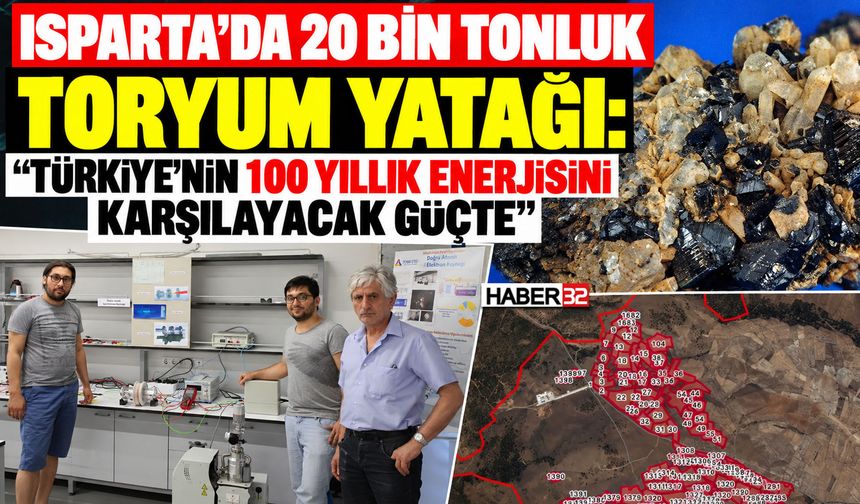 "Isparta'daki O Rezerv Türkiye'ye 100 Yeter"
