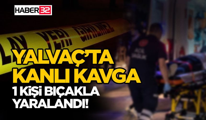 Husumetliler Karşılaştı, 1 Kişi Bıçakla Yaralandı!
