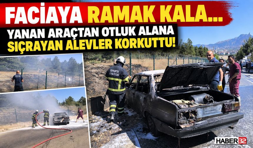 Faciaya Ramak Kala! İtfaiye Zamanında Yetişmeseydi...