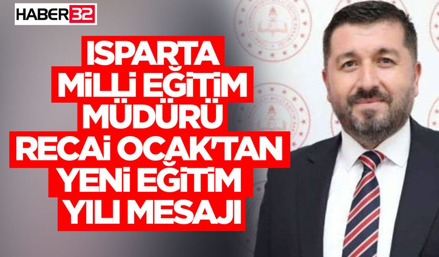 Ocak'tan Yeni eğitim yılı Mesajı