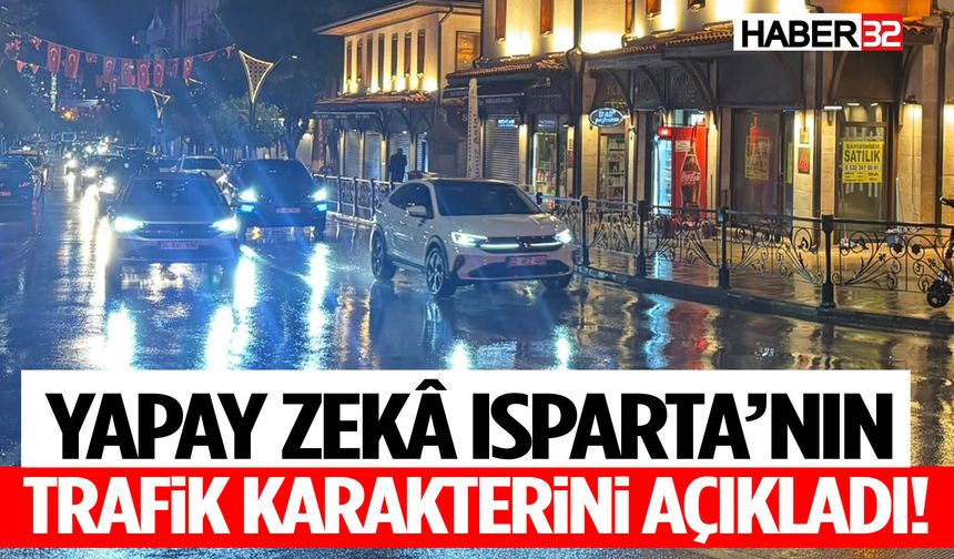 Isparta’nın Trafik Karakteri Belli Oldu! Bakın Ne Çıktı
