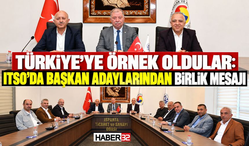 ITSO Seçimleri Öncesi 3 Adaydan Birlik Mesajı